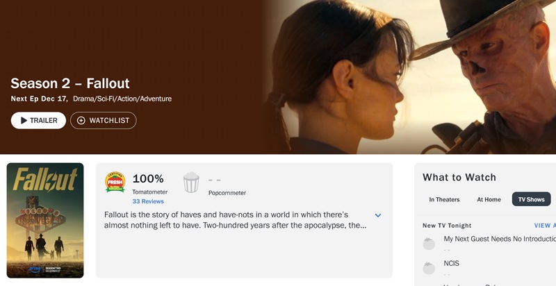 La atmósfera sombría de la ciudad de New Vegas en la serie Fallout