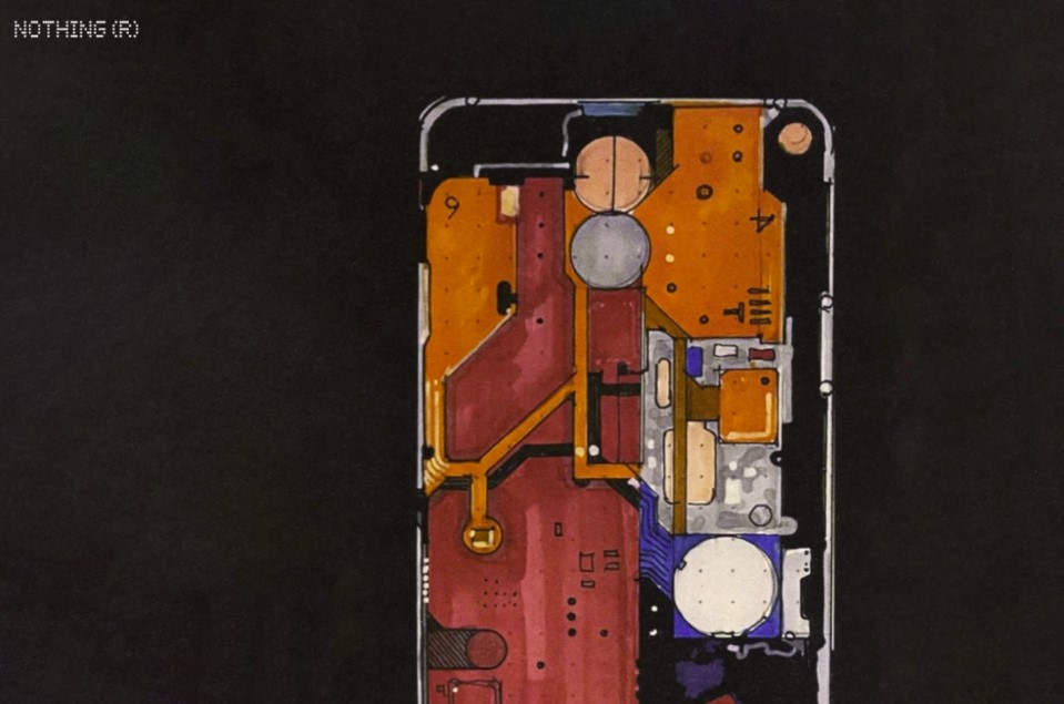 Se filtraron las especificaciones clave de la pantalla Nothing Phone (1)