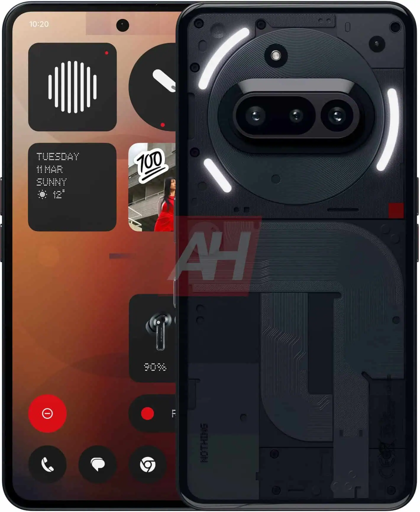 Nothing Phone 3a - Panel frontal