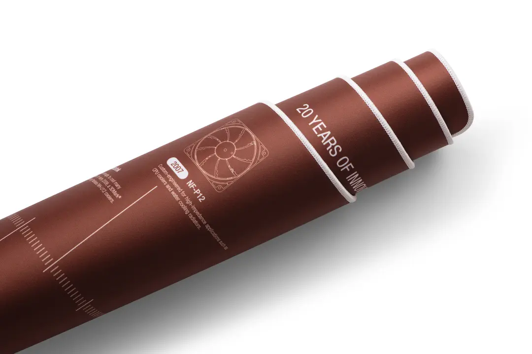 Noctua NP-DM3 con bordes cosidos Noctua NP-DM3 con bordes cosidos