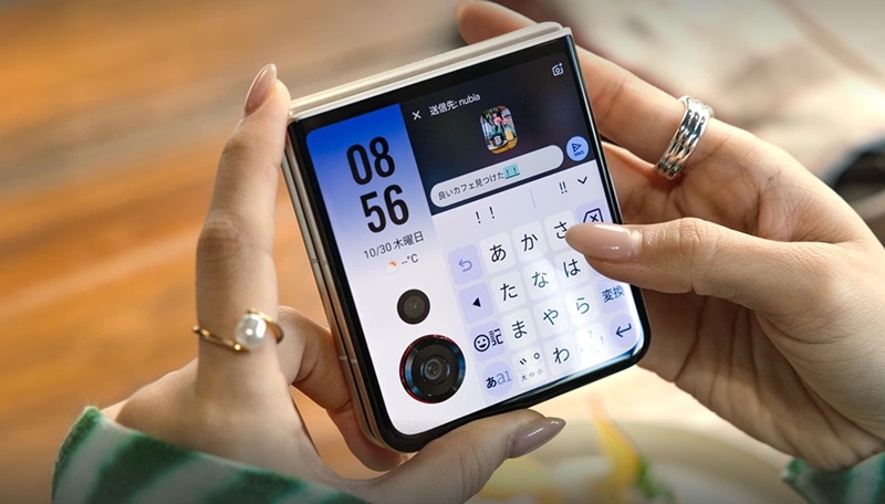Presentación de Nubia Flip3