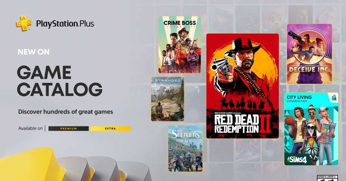 RDR 2, Watch Dogs y ocho juegos más ya están disponibles para los suscriptores de PlayStation Plus Extra y Premium. RDR 2, Watch Dogs y ocho juegos más ya están disponibles para los suscriptores de PlayStation Plus Extra y Premium.