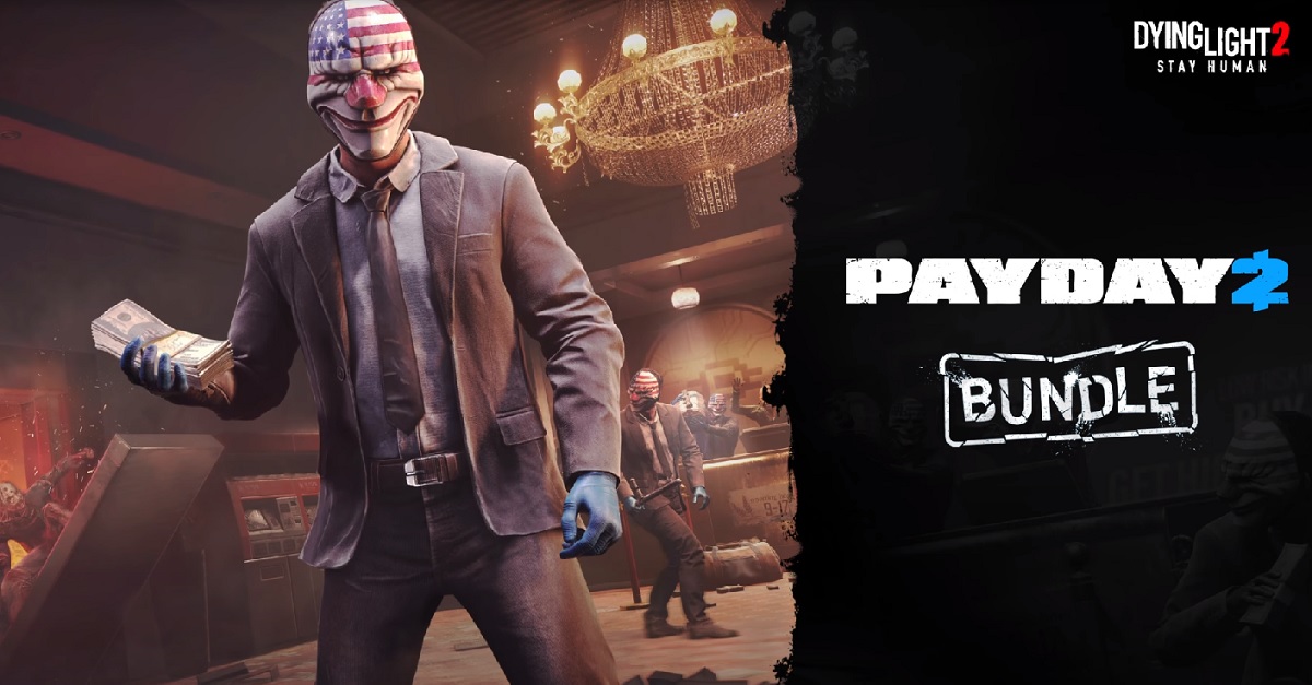Zombis, máscaras y diamantes: Dying Light 2: Stay Human ha iniciado un crossover con el popular shooter criminal Payday 2