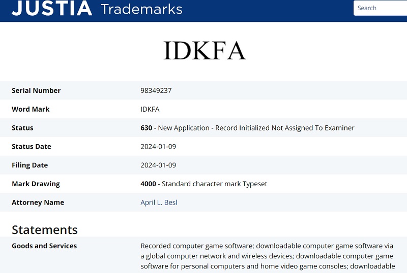 Bethesda ha registrado la marca IDKFA: probablemente bajo este nombre se esconda una nueva parte de DOOM-2 Bethesda ha registrado la marca IDKFA: probablemente bajo este nombre se esconda una nueva parte de DOOM-2