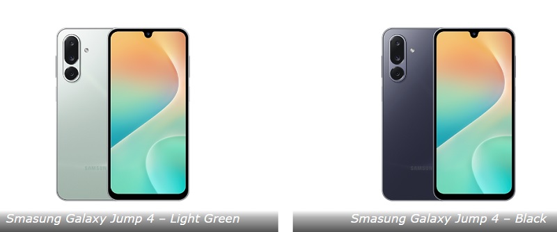 Opciones de color del Galaxy Jump 4 Opciones de color del Galaxy Jump 4