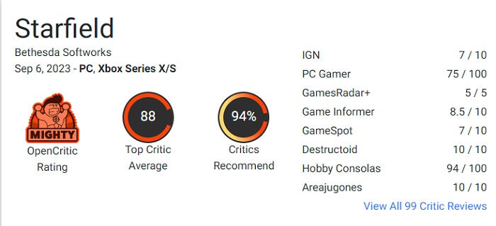 "El mejor juego de Bethesda" y "Excelente RPG": los críticos están encantados con Starfield y le dan la máxima puntuación-2