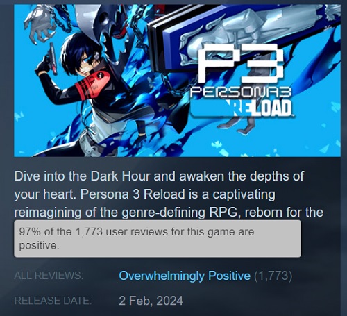Persona 3: Reload, un remake del JRPG de culto de Atlus Studios, ya está a la venta.-2 Persona 3: Reload, un remake del JRPG de culto de Atlus Studios, ya está a la venta.-2