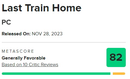 La crítica y los jugadores han acogido muy bien la estrategia de Last Train Home: el juego cuenta con excelentes críticas y altas puntuaciones-3 La crítica y los jugadores han acogido muy bien la estrategia de Last Train Home: el juego cuenta con excelentes críticas y altas puntuaciones-3