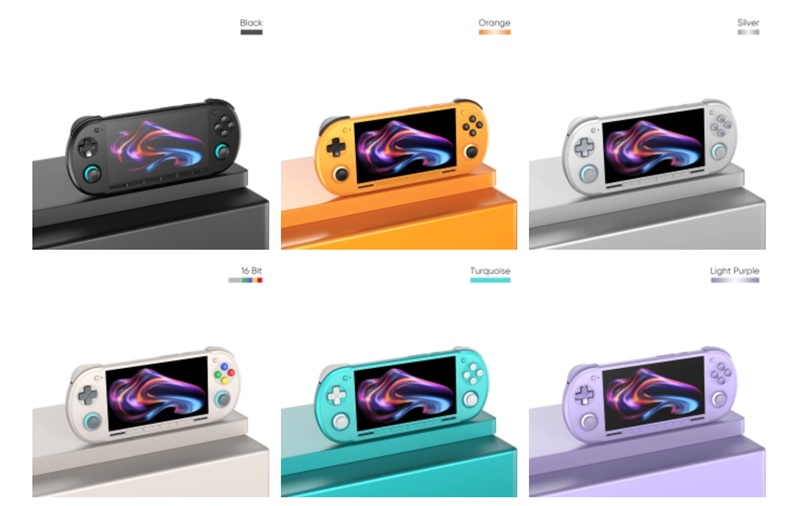 Retroid Pocket 6 en varios colores