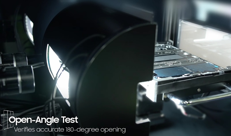 Control de calidad del Galaxy Z TriFold