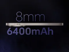 Ilustración del OnePlus 13R Detalles de la batería y el grosor del OnePlus 13R