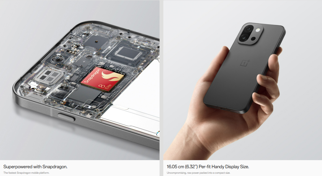 Pantalla y chipset de la versión internacional del smartphone OnePlus 13s