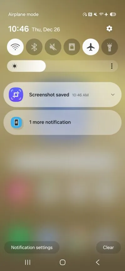 Filtrado de notificaciones en segundo plano en One UI 7.0 Filtrado de notificaciones en segundo plano en One UI 7.0