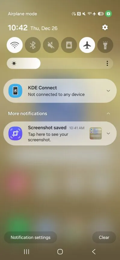 Notificaciones plegables en One UI 7.0 Notificaciones plegables en One UI 7.0