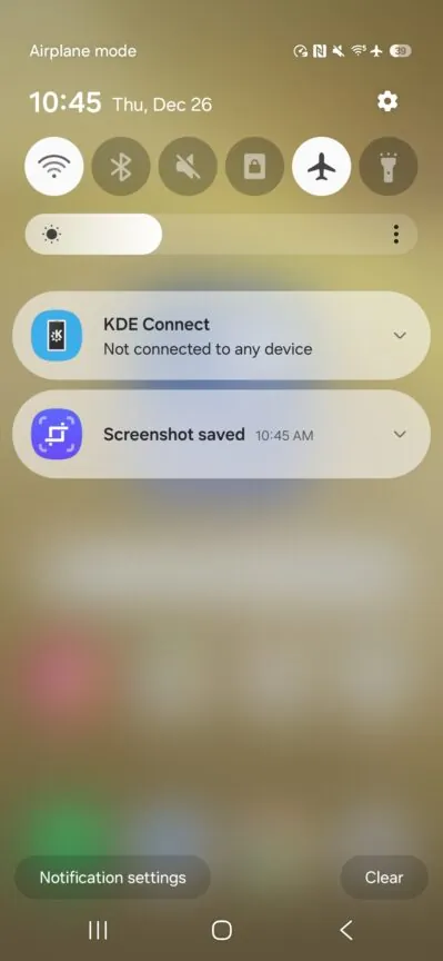 No hay notificaciones en segundo plano en One UI 7.0 No hay notificaciones en segundo plano en One UI 7.0