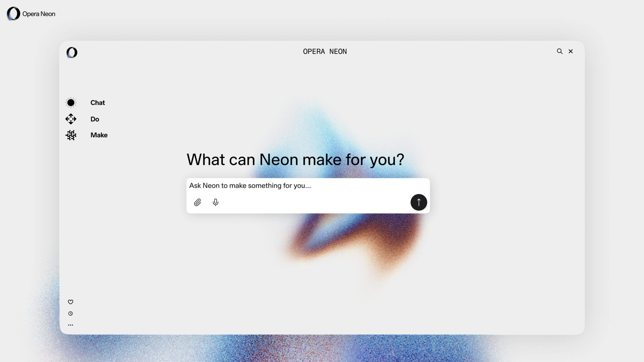 El nuevo navegador Opera Neon