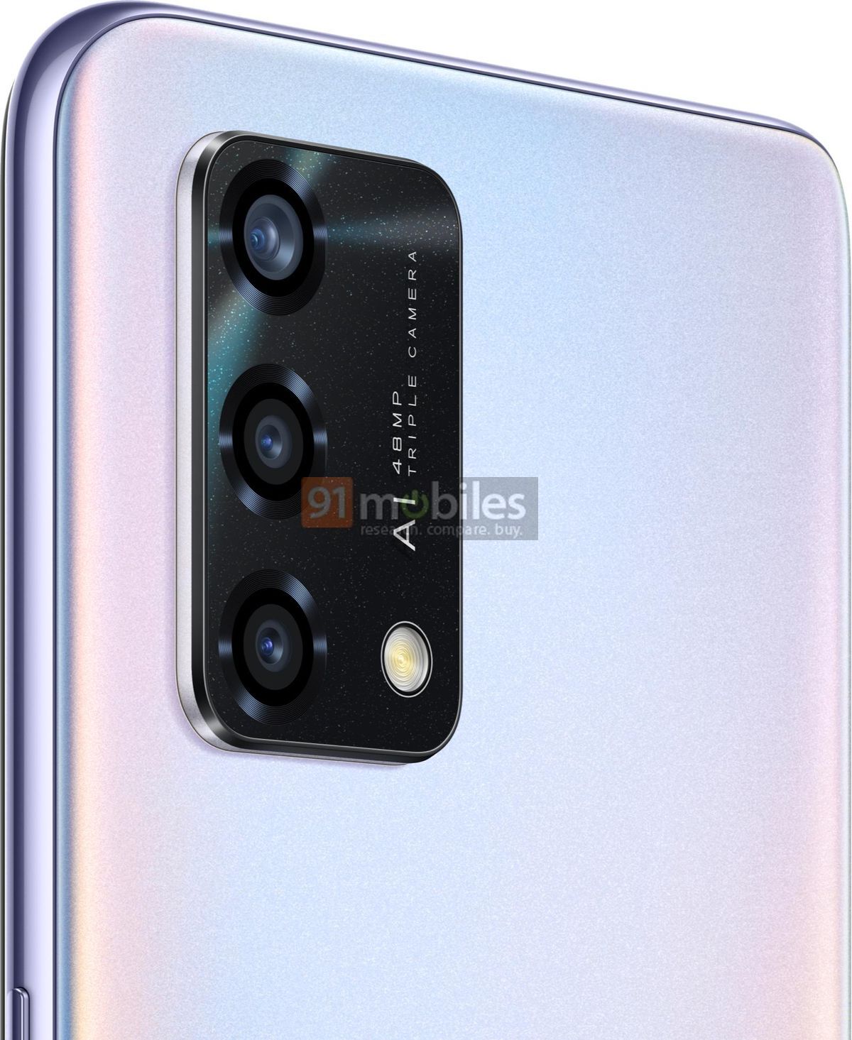 Han aparecido en Internet imágenes de prensa de alta calidad del OPPO A95-3