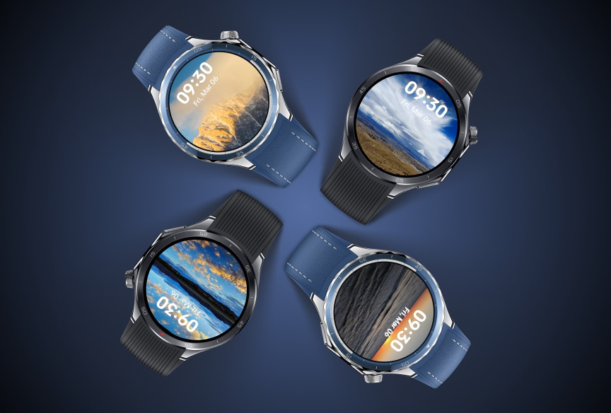 Oppo Watch X2 - vista lateral Oppo Watch X2 - vista lateral