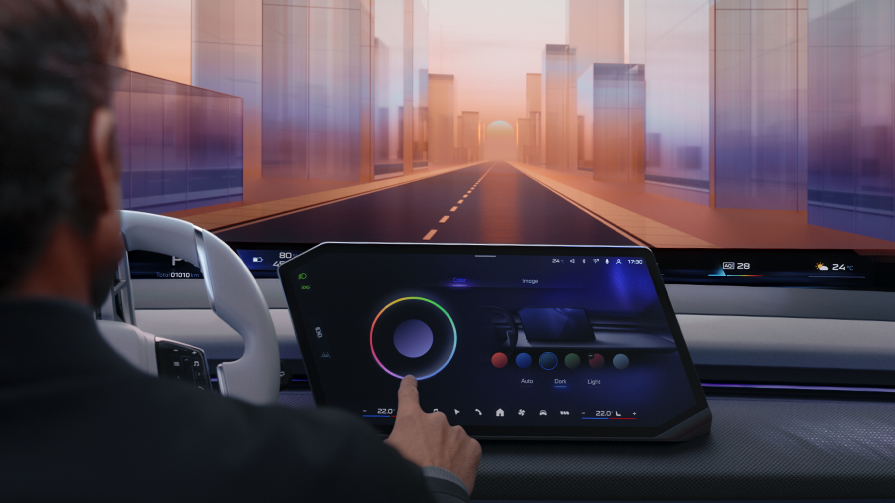 Opciones de personalización BMW Panoramic iDrive
