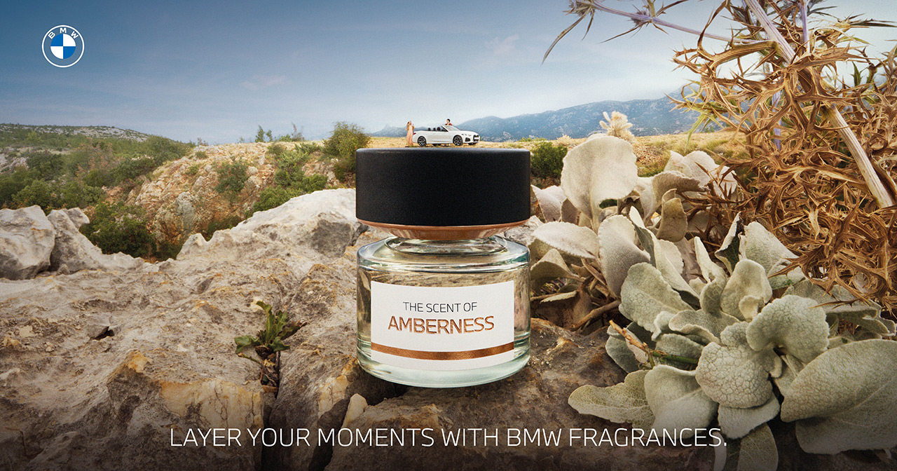 La fragancia Amberness de BMW La fragancia Amberness de BMW
