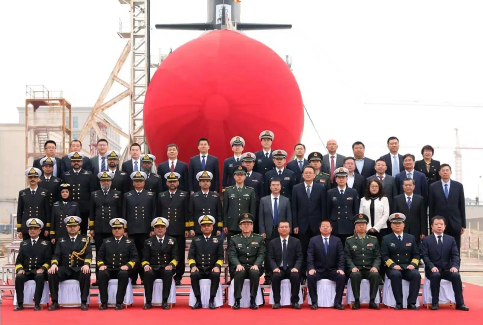 Los militares de Pakistán y China y el submarino de clase Hangor
