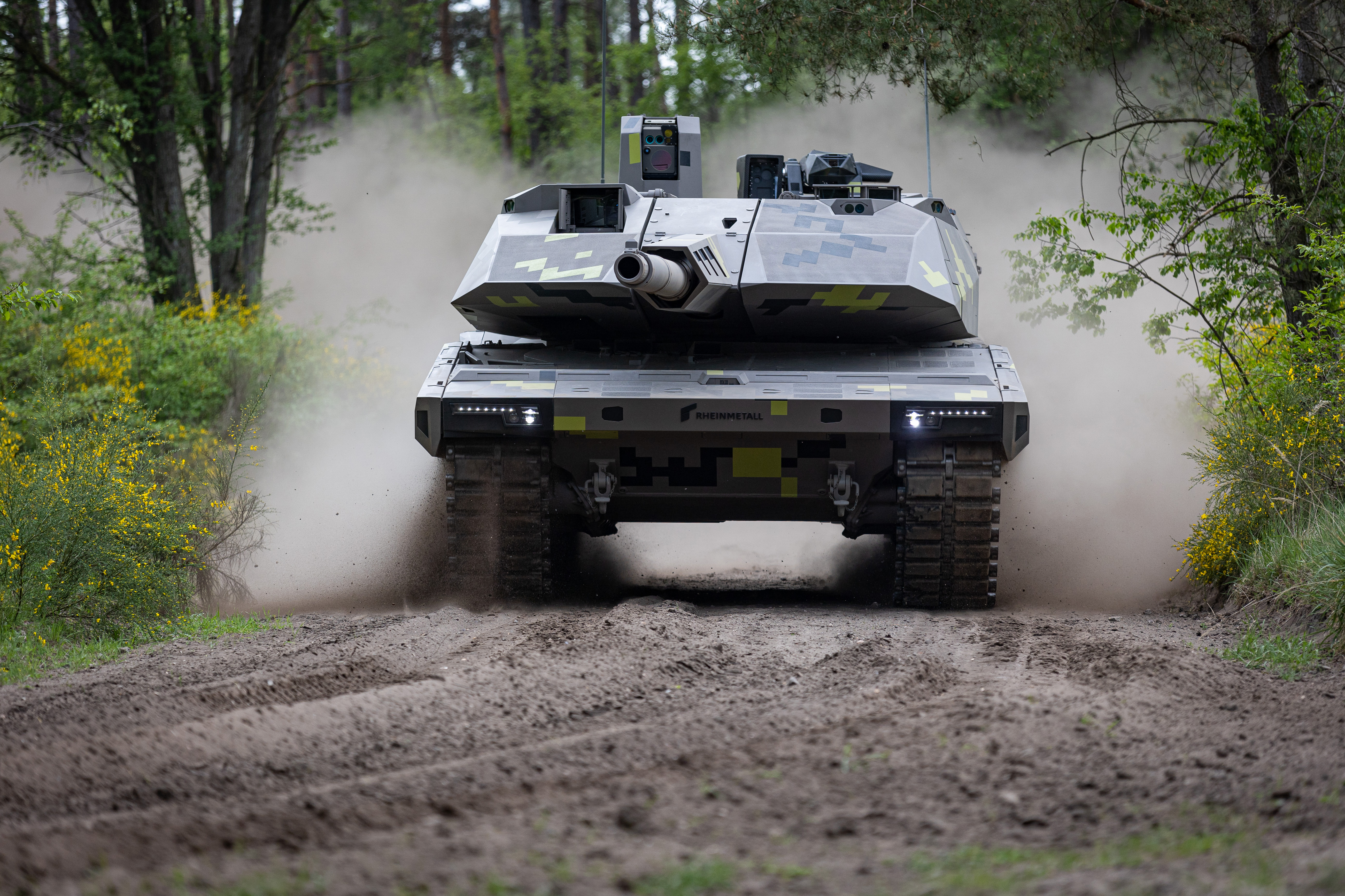 Tanque Rheinmetall Panther KF51. Ilustración: Rheinmetall