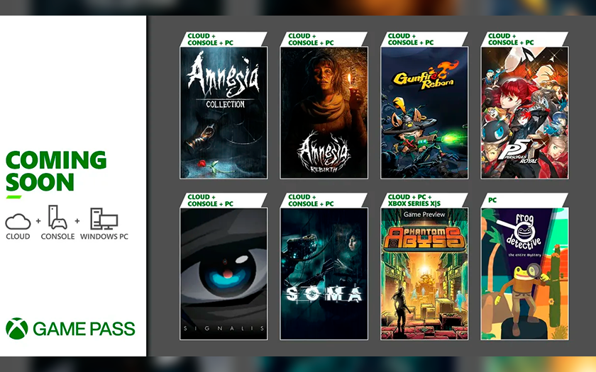 Persona 5 Royal, Soma, Amnesia y otros: La lista de juegos que se sumarán a la biblioteca de Xbox Game Pass del 20 al 27 de octubre-2 Persona 5 Royal, Soma, Amnesia y otros: La lista de juegos que se sumarán a la biblioteca de Xbox Game Pass del 20 al 27 de octubre-2
