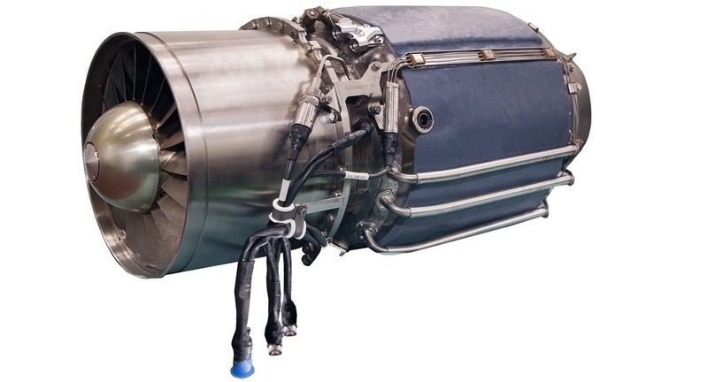 AI-PBS-350 Motor AI-PBS-350 en el Salón Aeronáutico de Farnborough