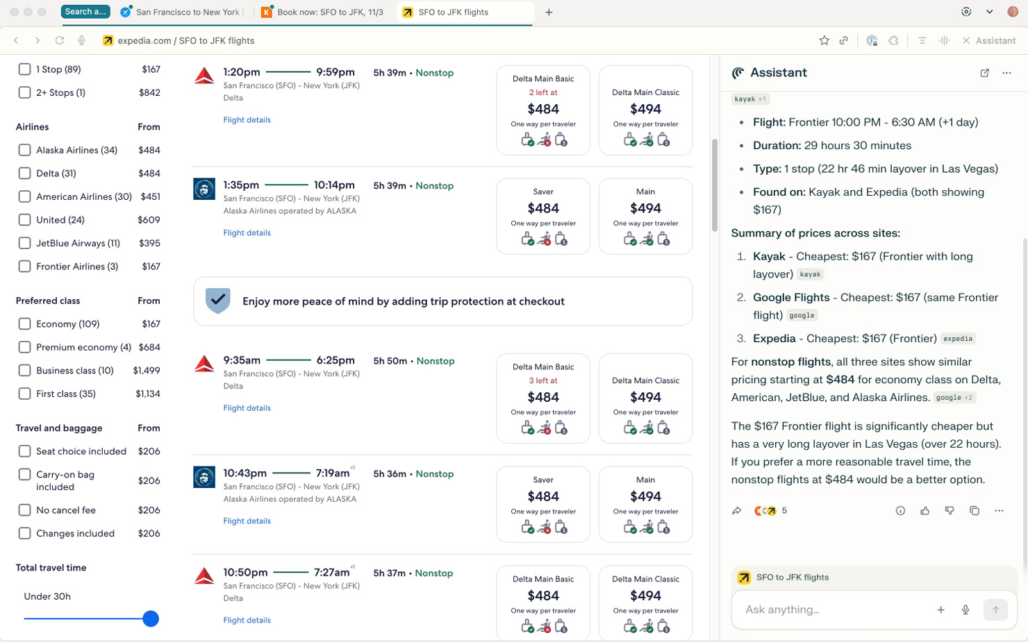 Demostración del Comet Assistant