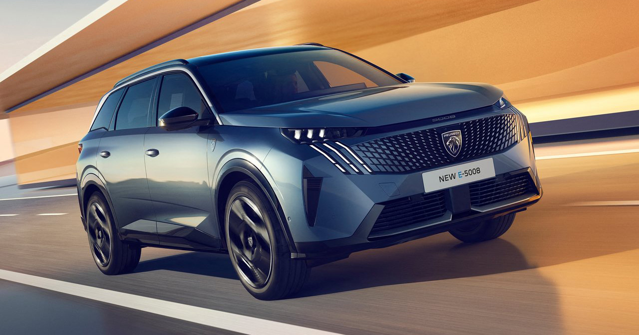 Peugeot E-5008: un crossover eléctrico
