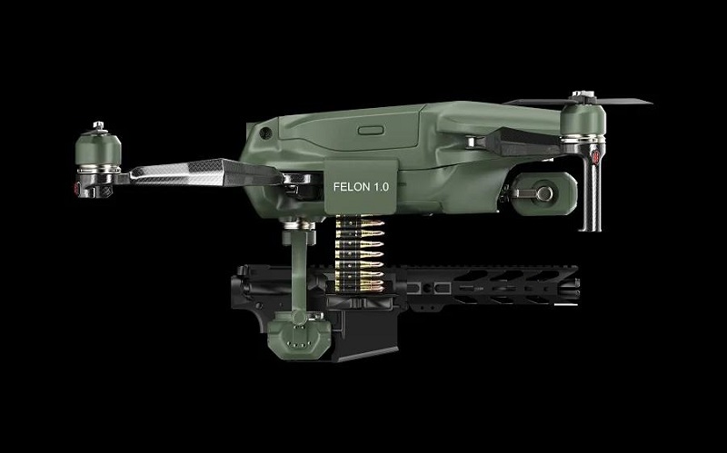 El ejército ucraniano recibirá de EE.UU. drones de combate ultramodernos Feloni equipados con una ametralladora de precisión o un misil antitanque Spike-2