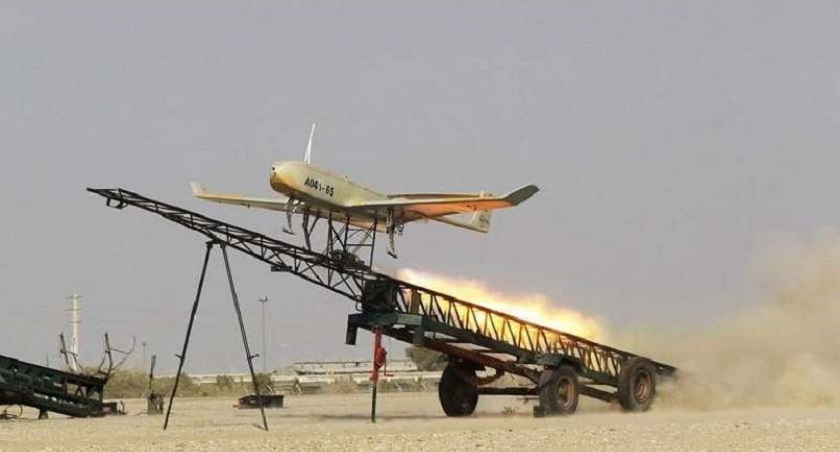 Irán utilizó un avión no tripulado Ababil V para vigilar un destructor estadounidense que transportaba misiles guiados de la clase Arleigh Burke.-2 Irán utilizó un avión no tripulado Ababil V para vigilar un destructor estadounidense que transportaba misiles guiados de la clase Arleigh Burke.-2