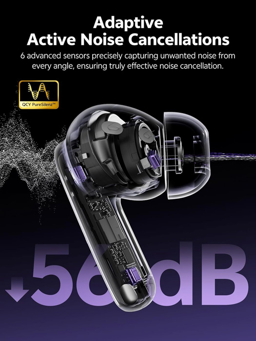 QCY MeloBuds N70 - vista 4