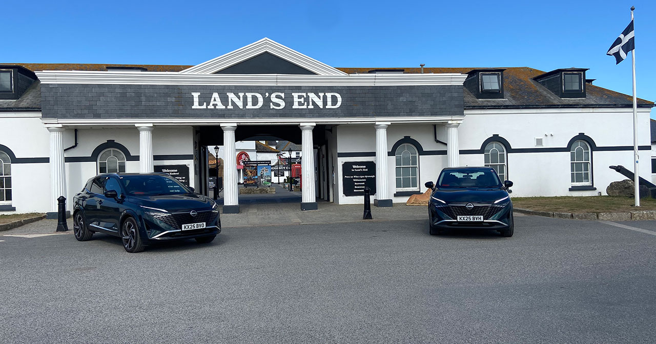 Crossover Nissan Qashqai en la pista