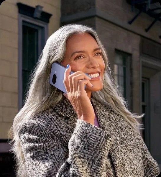 Unidad de cámara compacta en el Google Pixel 9a