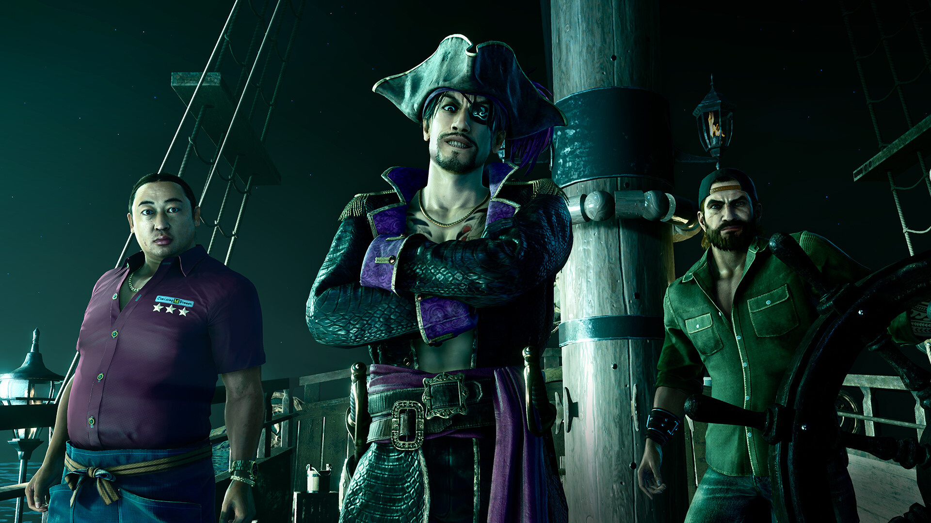 Jugabilidad en Like a Dragon: Pirate Yakuza in Hawaii