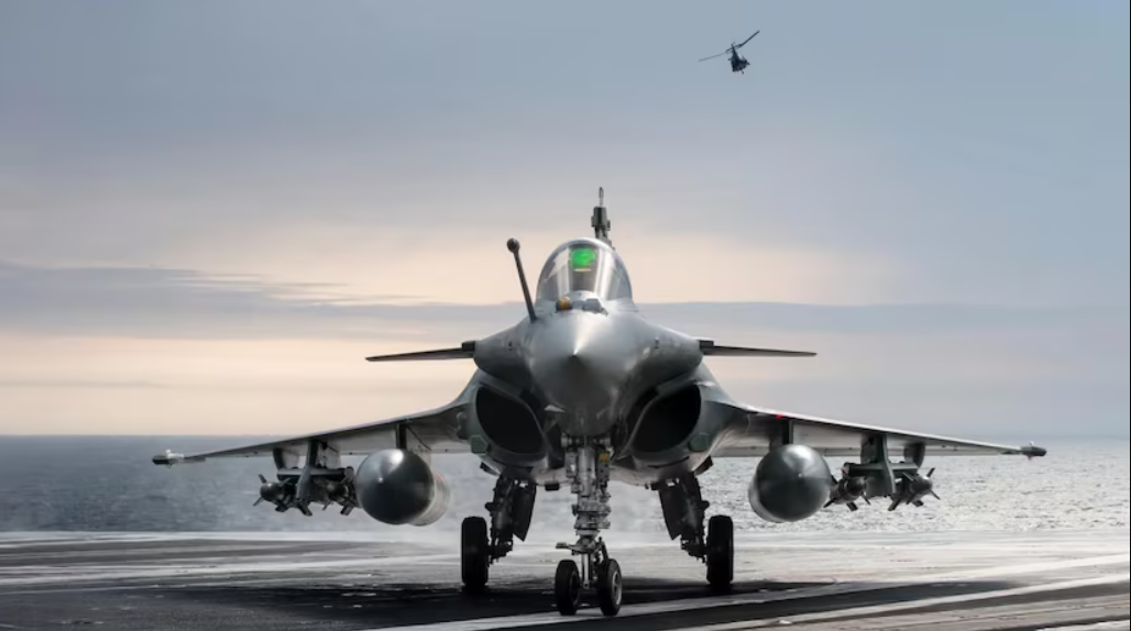 Caza Rafale M Avión de combate Rafale M. Ilustración: Dassault Aviation