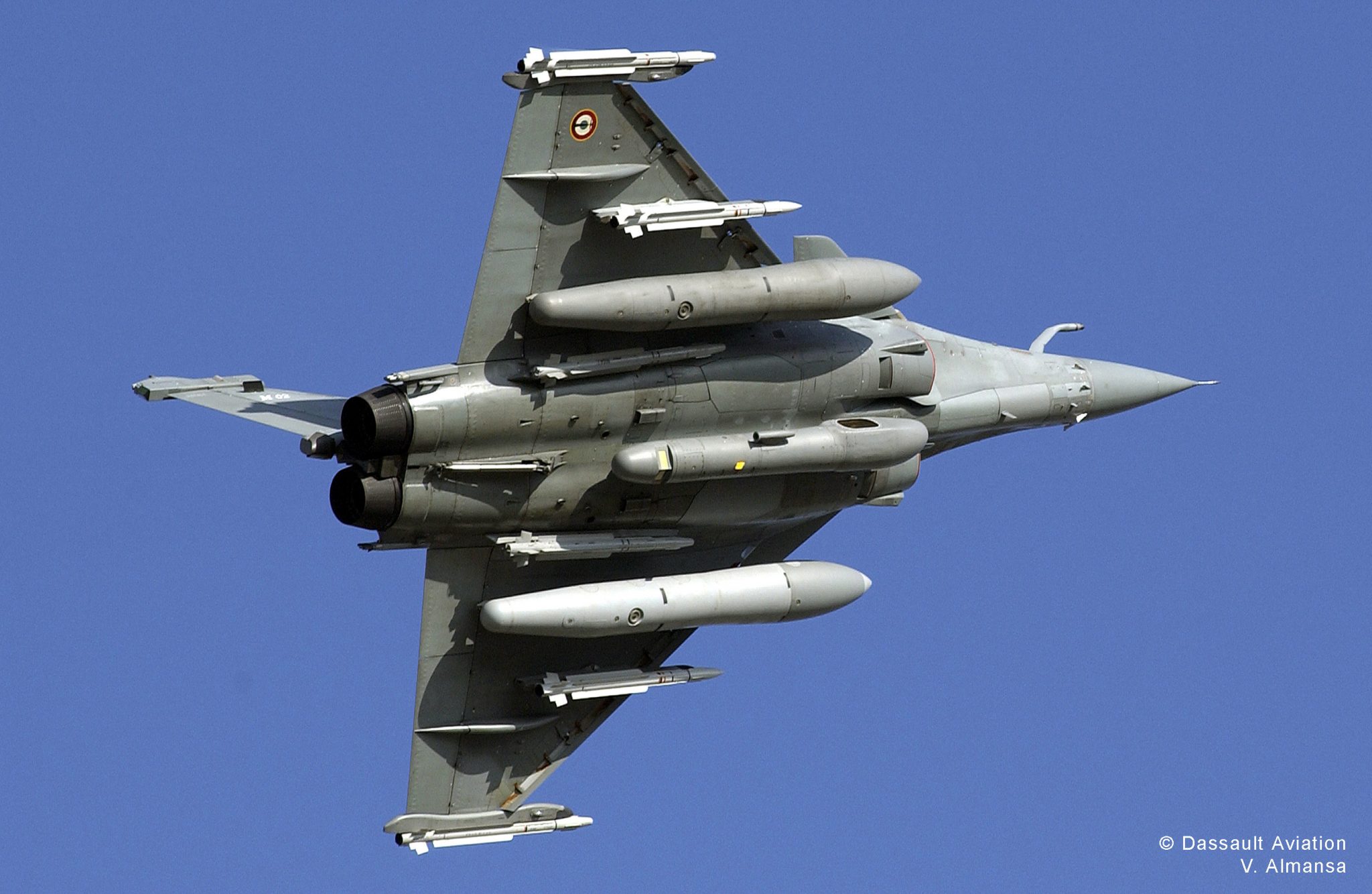 El Rafale F4-1 actualizado, Ilustración: Dassault Aviation El Rafale F4-1 actualizado, Ilustración: Dassault Aviation