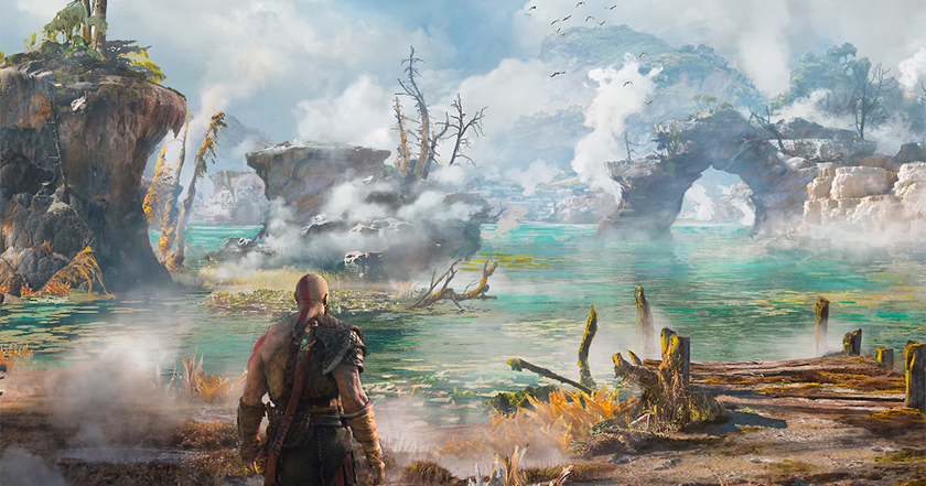 Los desarrolladores de God of War: Ragnarok contaron sobre el mundo de los enanos Svartalheim, donde se está construyendo una ciudad industrial entre varios biomas