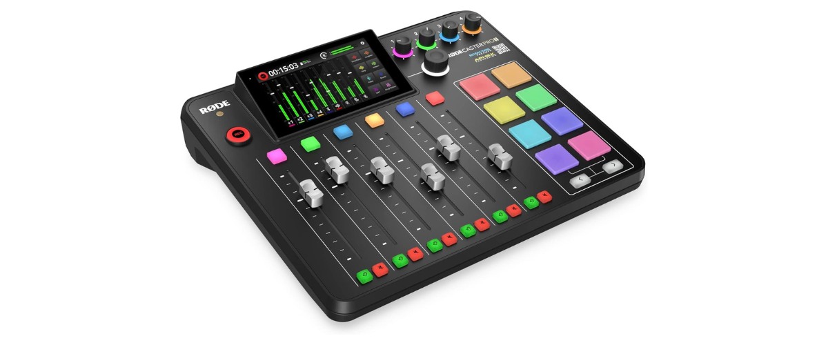 Consola de producción de podcasts integrada RODECaster Pro II Consola de producción de podcasts integrada RODECaster Pro II