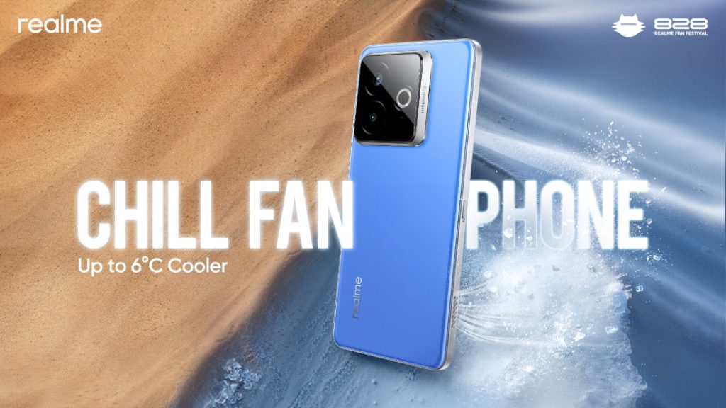 Smartphone Realme Chill Fan