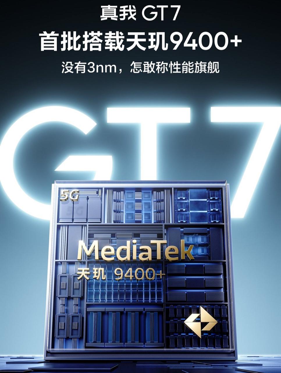 Teaser del próximo smartphone Realme GT 7