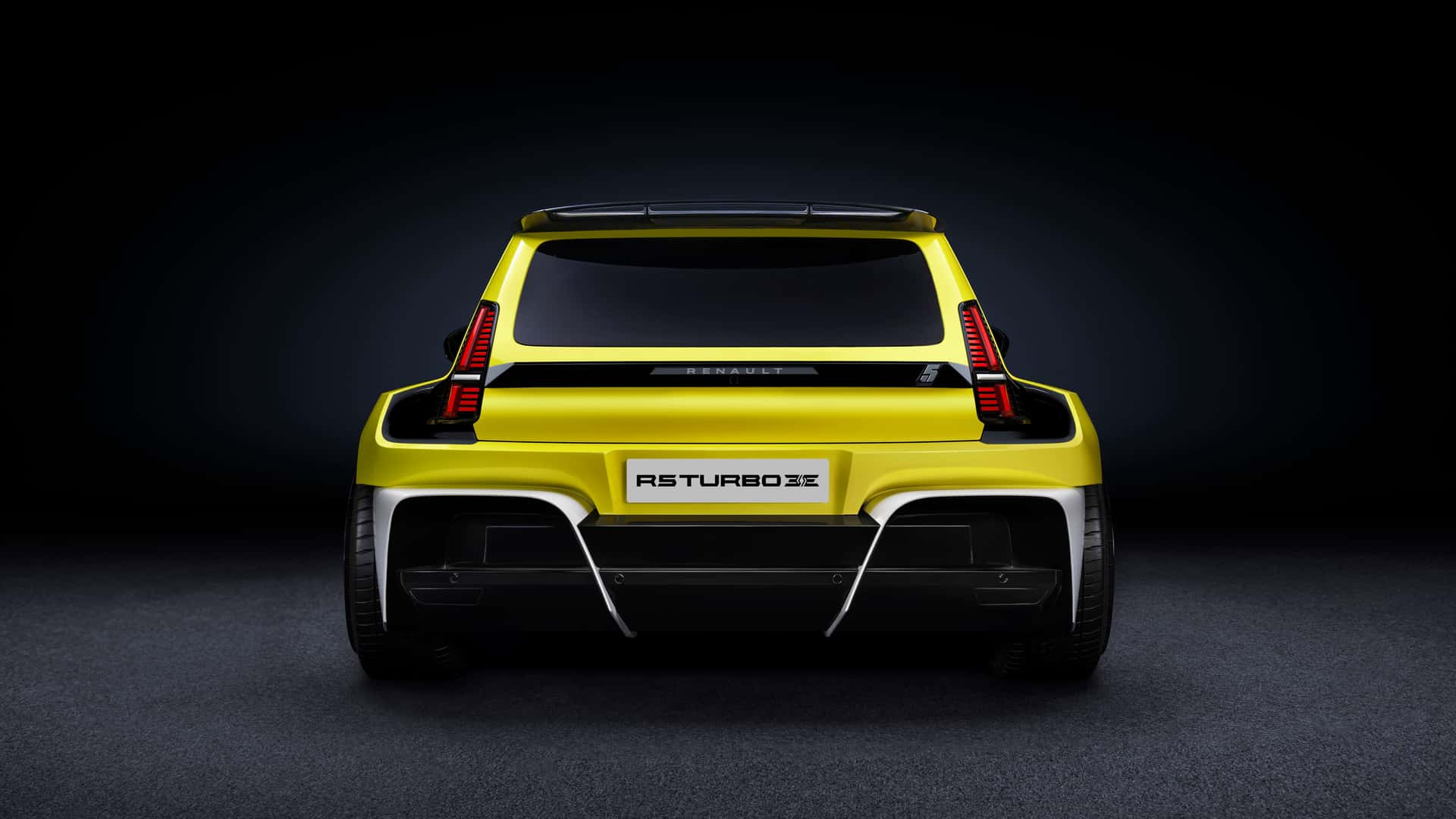 Renault 5 Turbo 3E vista frontal