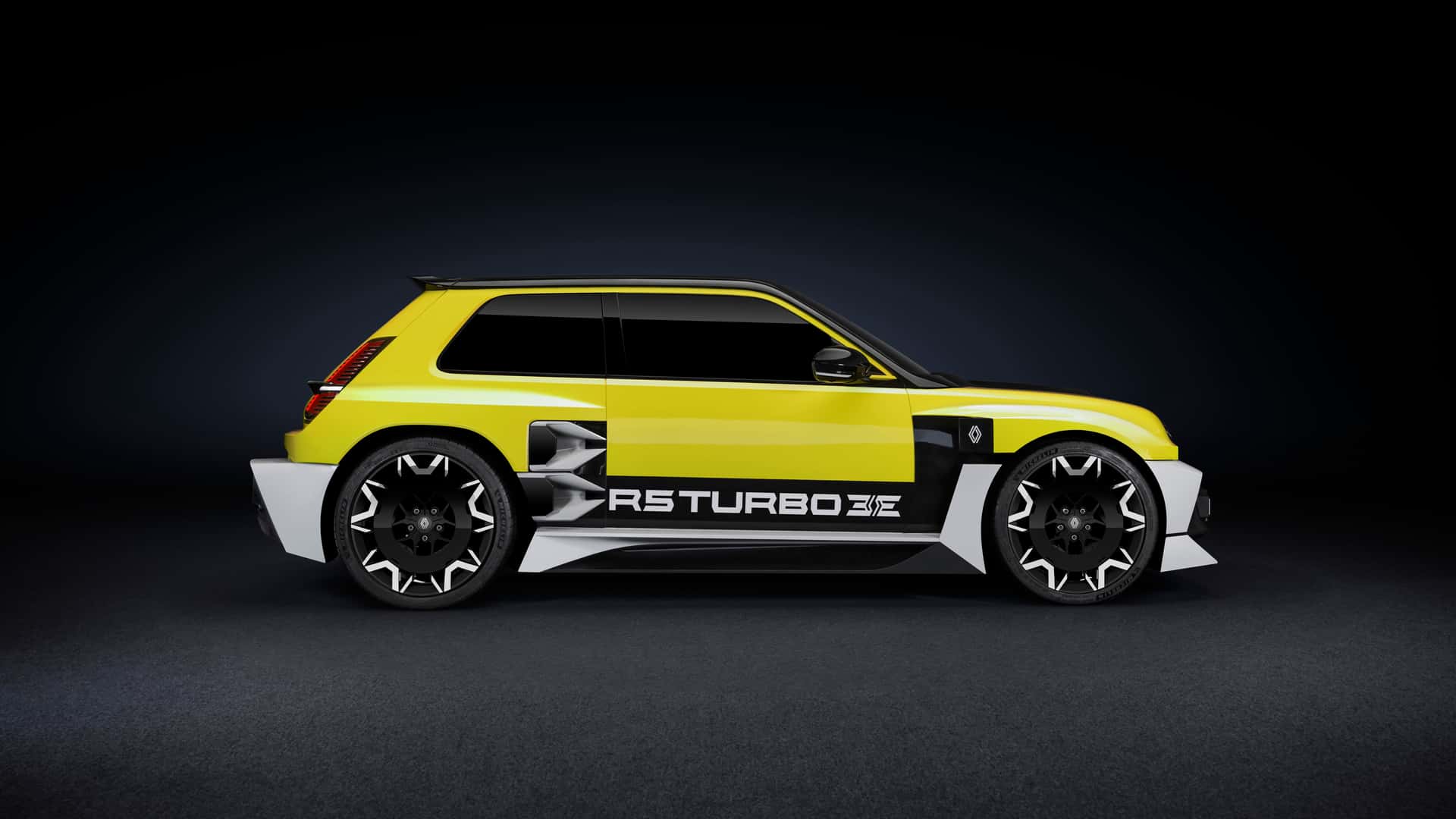Renault 5 Turbo 3E vista lateral