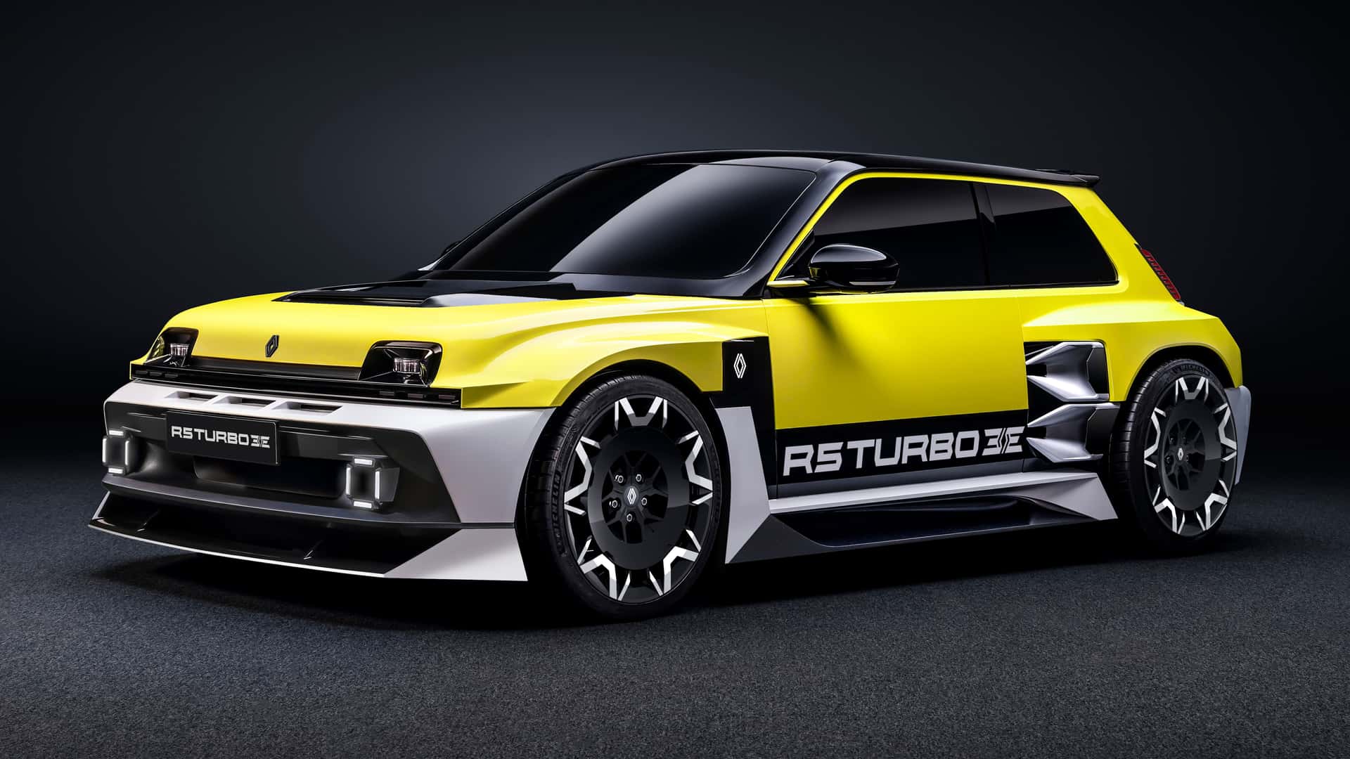 Interior del Renault 5 Turbo 3E