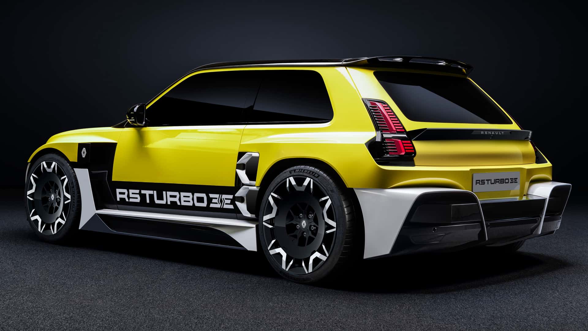 Renault 5 Turbo 3E vista trasera