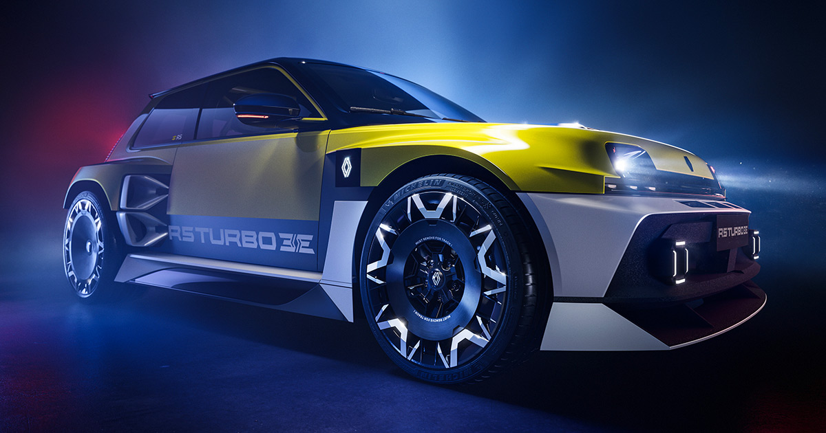 Diseño futurista del Renault 5 Turbo 3E Diseño futurista del Renault 5 Turbo 3E