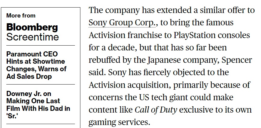 Phil Spencer lo confirma: Sony ignora su propuesta de contrato de diez años para llevar los juegos de Call of Duty a PlayStation-2 Phil Spencer lo confirma: Sony ignora su propuesta de contrato de diez años para llevar los juegos de Call of Duty a PlayStation-2