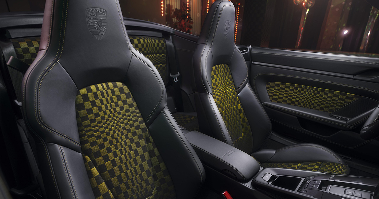 Asiento del conductor del Porsche 911 Spirit 70. Asiento del conductor del Porsche 911 Spirit 70.