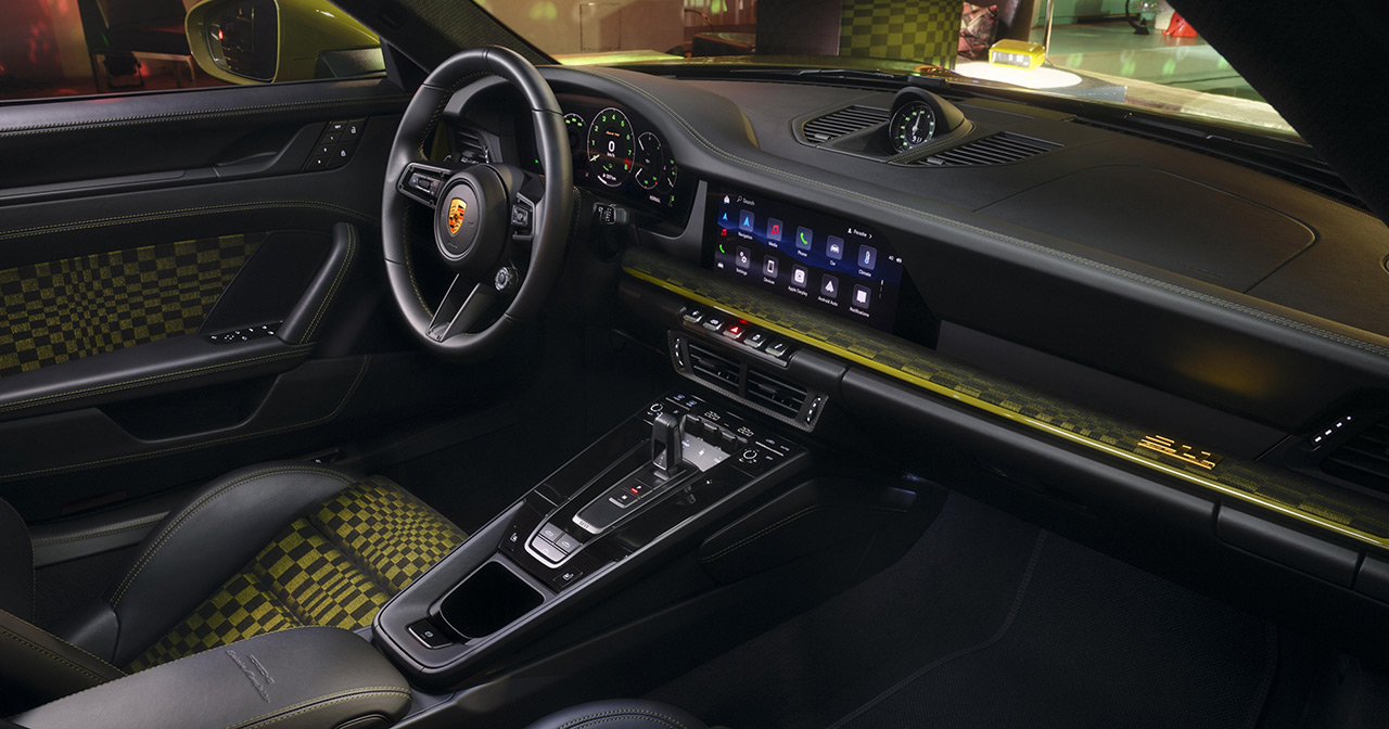 Interior vintage del Porsche 911 Spirit 70 Interior vintage del Porsche 911 Spirit 70
